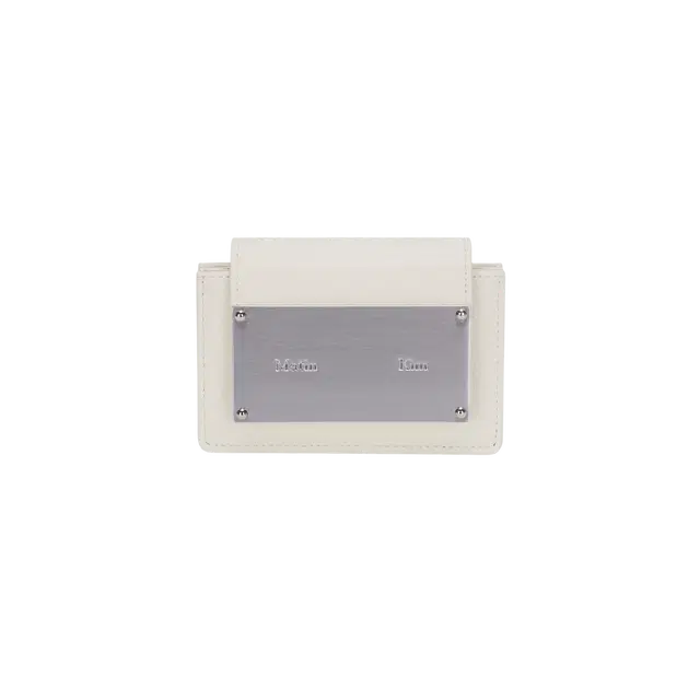 Matin Kim Matin Kim Accordion Wallet White - view 2
