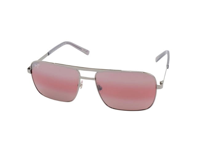 Maui Jim Maui Jim Compass In Silver Frame With Rose Gunmetal Lenses - view 2