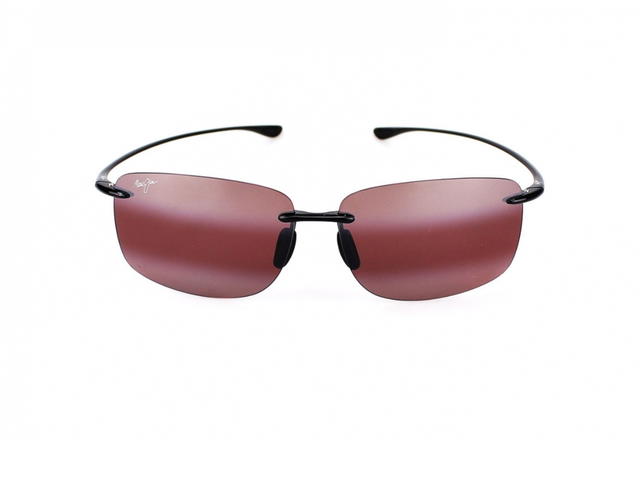 Maui Jim Maui Jim Hema In Black Gloss Frame With Maui Rose Lenses - view 1