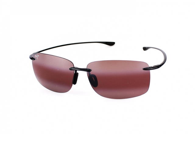 Maui Jim Maui Jim Hema In Black Gloss Frame With Maui Rose Lenses - view 2