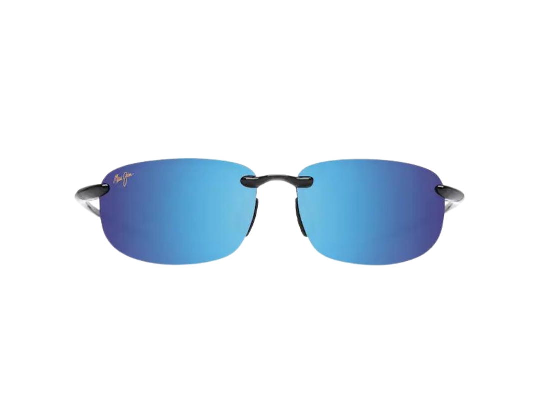 Maui Jim Maui Jim Ho'Okipa In Smoke Grey Frame With Blue Hawaii Lenses
