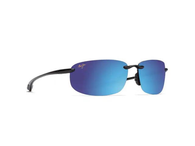 Maui Jim Maui Jim Ho'Okipa In Smoke Grey Frame With Blue Hawaii Lenses - view 2