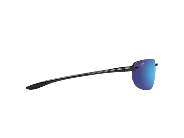 Maui Jim Maui Jim Ho'Okipa In Smoke Grey Frame With Blue Hawaii Lenses - view 3