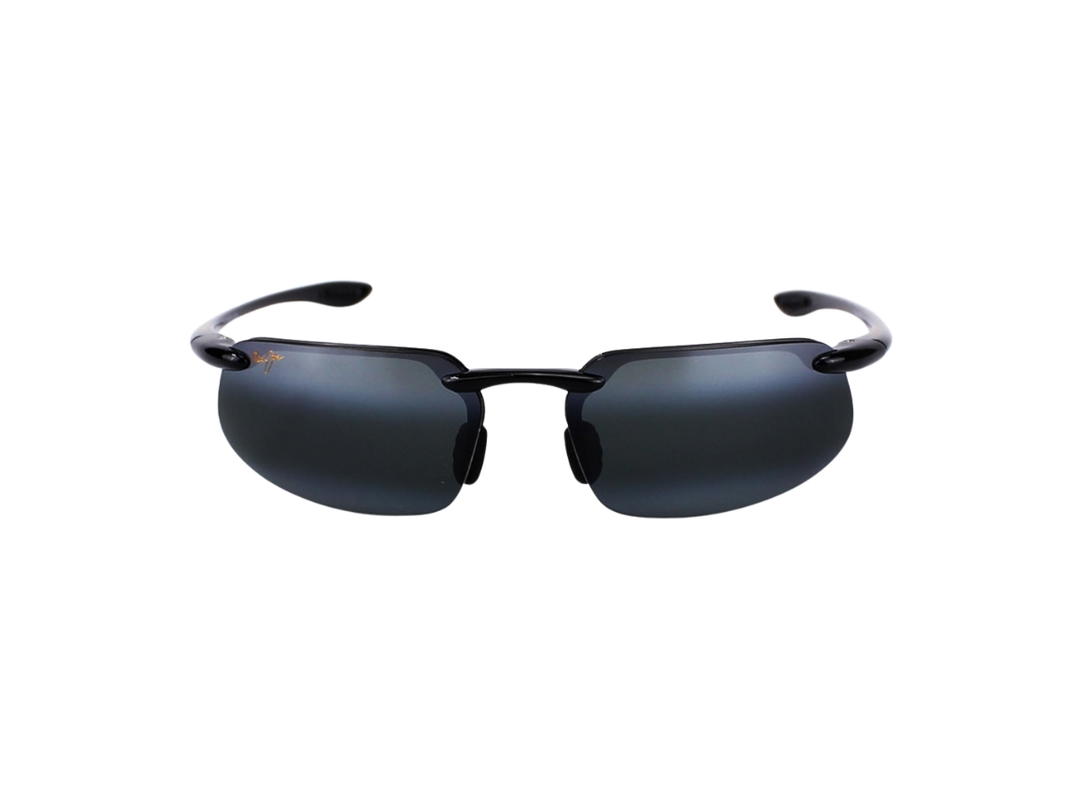 Maui Jim Maui Jim Kanaha In Gloss Black Frame With Neutral Grey Polarized Lenses