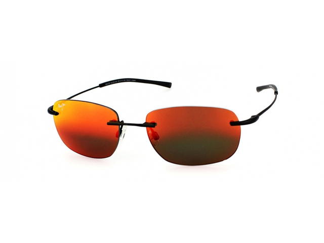 Maui Jim Maui Jim Nanea In Matte Black Frame With Hawaii Lava Lenses - view 2