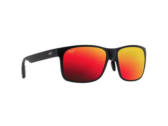 Maui Jim Maui Jim Red Sands In Matte Black-Manchester United With Neutral Grey Lenses Limited Edition With Hawaii Lava Lenses - view 2