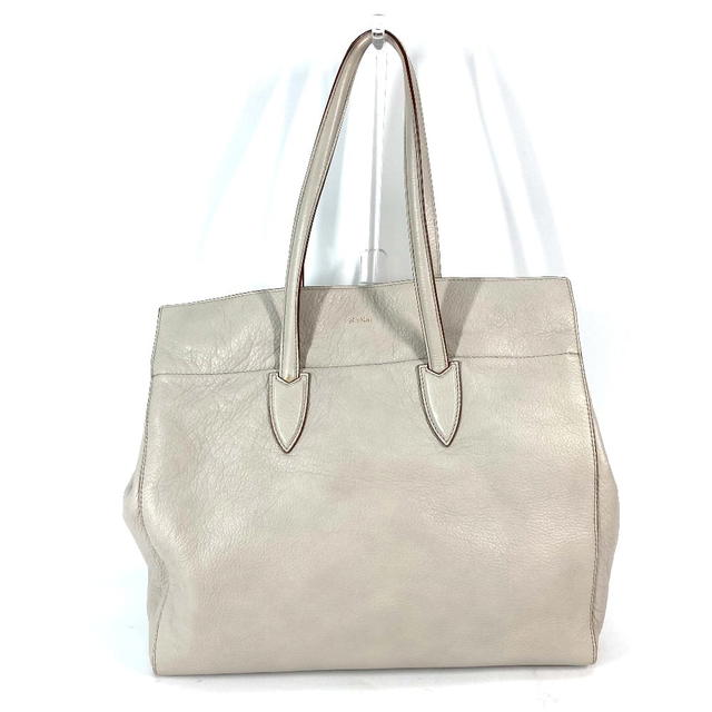 Max Mara MAX MARA Bag logo Tote Bag Pouch Shoulder Bag Leather Gurege Based - view 2