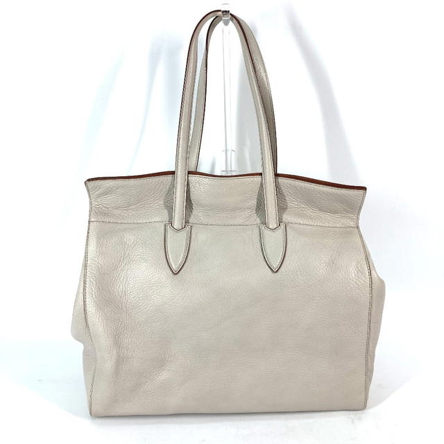 Max Mara MAX MARA Bag logo Tote Bag Pouch Shoulder Bag Leather Gurege Based - view 3