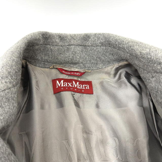 Max Mara MAX MARA Studio Wool Blend Double Breasted Tailored Jacket Jacket wool gray - view 3