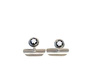 Buy Montblanc Cufflinks Earrings Silver at Sasom – Authentic and Ready to Ship