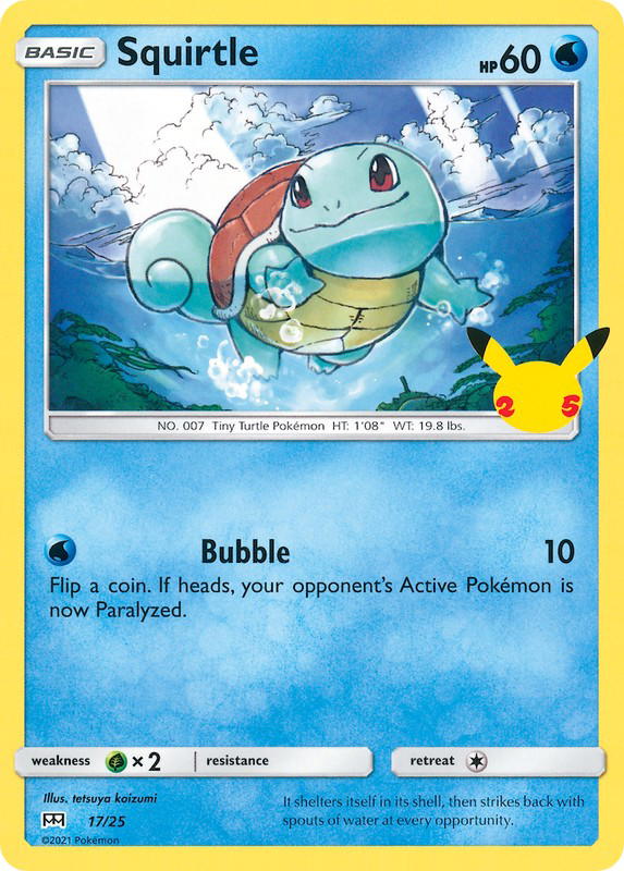 Pokemon Pokemon Squirtle [17/25] Other "McDonald's Collection 2021" (EN)