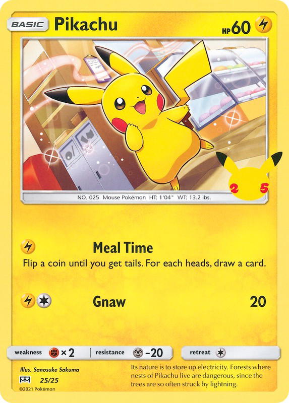 Pokemon Pokemon Pikachu [25/25] Other "McDonald's Collection 2021" (EN)