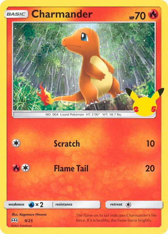 Pokemon Pokemon Charmander [9/25] Other "McDonald's Collection 2021" (EN)