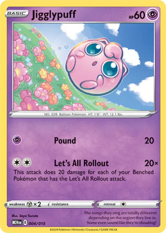 Pokemon Pokemon Jigglypuff [004/015] Other "McDonald's Collection 2024" (EN)