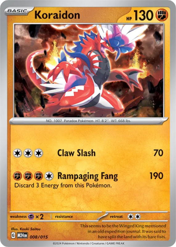 Pokemon Pokemon Koraidon [008/015] Other "McDonald's Collection 2024" (EN)