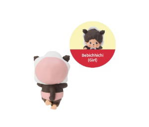 Buy (เช็คการ์ด) Monchhichi Bebichhichi (Girl) Hippers Decorative Mini Figure at Sasom – Authentic and Ready to Ship