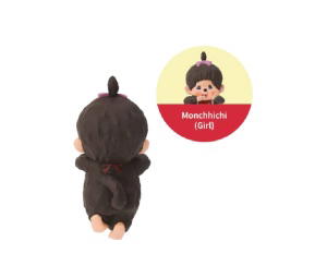 Buy (เช็คการ์ด) Monchhichi Monchhichi (Girl) Hippers Decorative Mini Figure at Sasom – Authentic and Ready to Ship