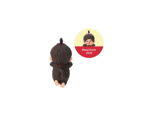 Monchhichi (เช็คการ์ด) Monchhichi Monchhichi (Girl) Hippers Decorative Mini Figure - view 1