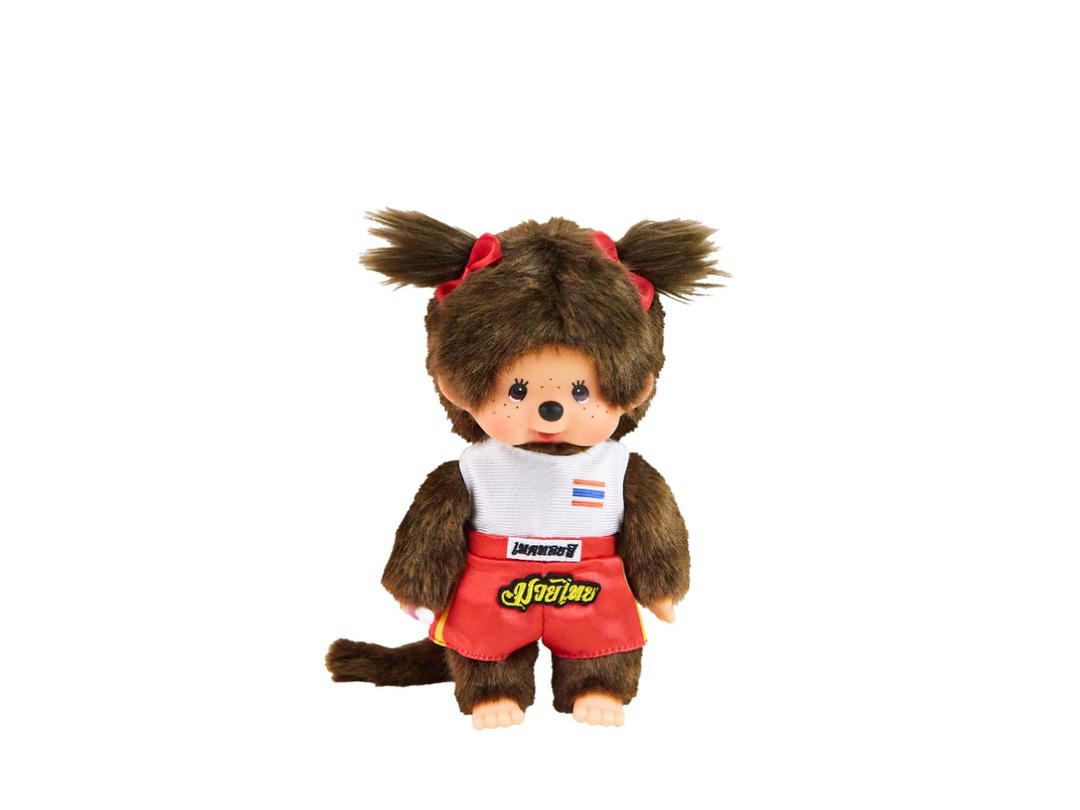 Monchhichi Monchhichi Muay Thai Girl S Thai-Thai Collection Plush