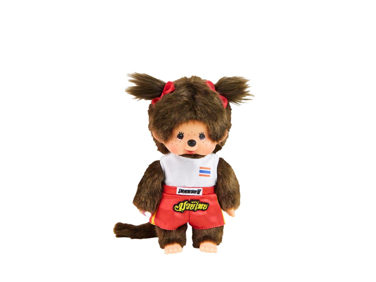 Monchhichi Monchhichi Muay Thai Girl S Thai-Thai Collection Plush