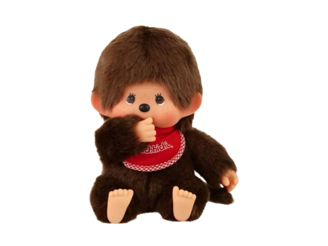 Monchhichi Monchhichi Premium Standard M Brown Boy Sitting Style