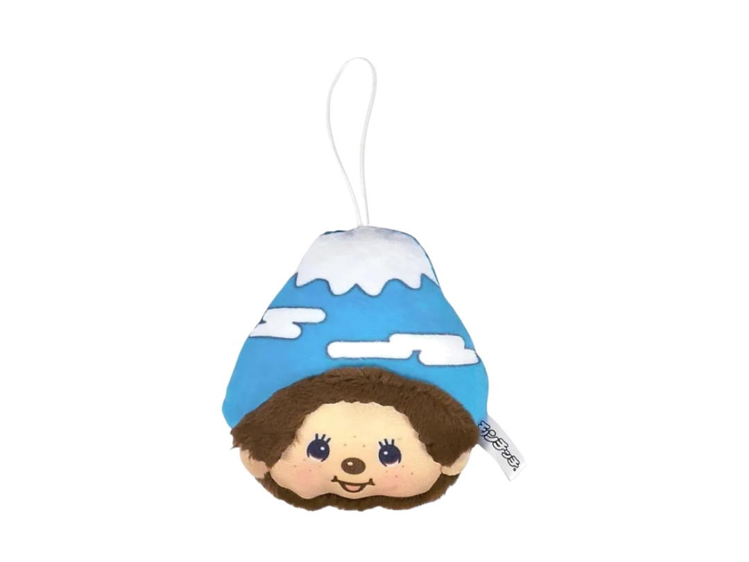 Monchhichi Monchhichi Blue Mt. Fuji Face Mascot