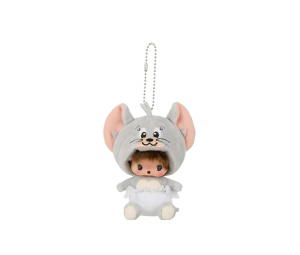 Buy Monchhichi Bebichhichi X Tom & Jerry Nibbles Mini Charm Keychain at Sasom – Authentic and Ready to Ship