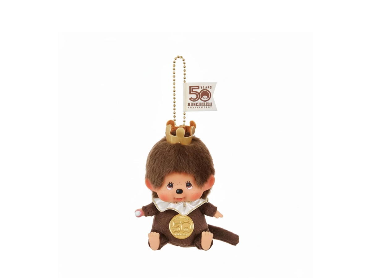 Buy Monchhichi Chimutan Keychain 50th Anniversary Edition Available at Sasom – Authentic and Ready to Ship