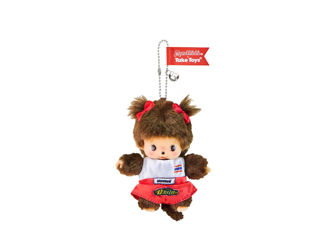 Monchhichi Monchhichi Muay Thai Girl Thai-Thai Collection Keychain