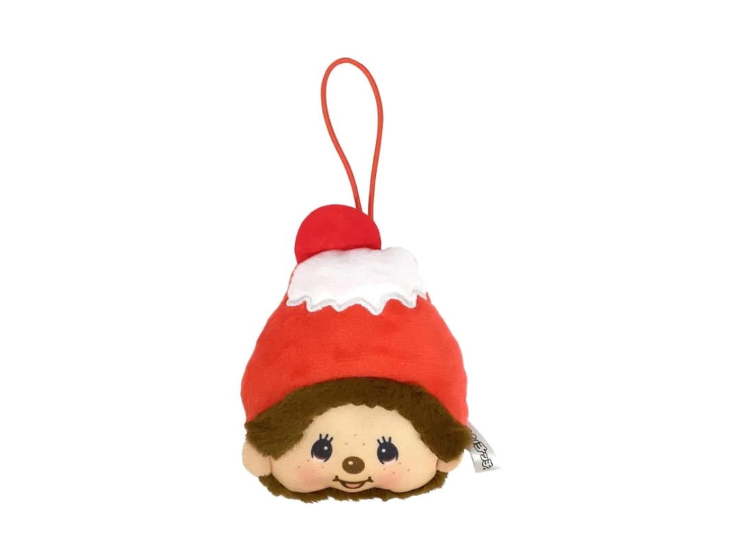 Monchhichi Monchhichi Red Mt. Fuji Face Mascot