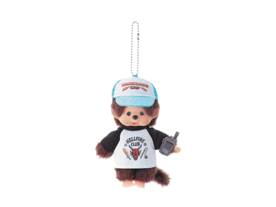 Monchhichi Monchhichi Stranger Things Keychain Helfire Club