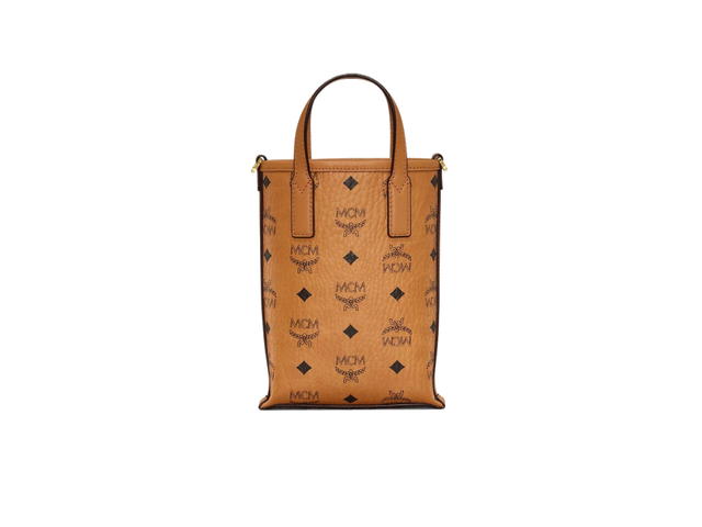 MCM MCM Aren Crossbody Bag In Visetos Cognac - view 1