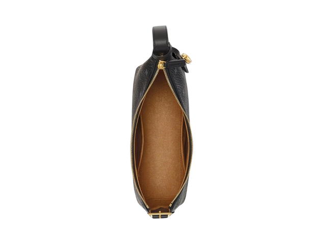 MCM MCM Aren Hobo In Visetos Leather With 24K Gold-Plated Metal Hardware Black - view 4