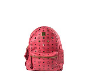 Buy MCM Visetos Backpack Red at Sasom – Authentic and Ready to Ship