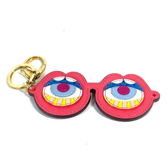 MCM MCM CRAIG & KARL collaboration Eyeglasses Design Bag Charm Key Holder Unused - view 2