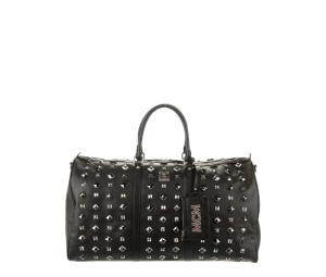 Buy MCM Studded Duffle Bag Black at Sasom – Authentic and Ready to Ship