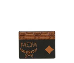 Buy MCM Aren Monogram Card Case Black at Sasom – Authentic and Ready to Ship