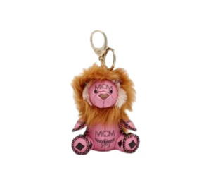 Buy MCM Visetos Moto Lion Key Ring Pink at Sasom – Authentic and Ready to Ship