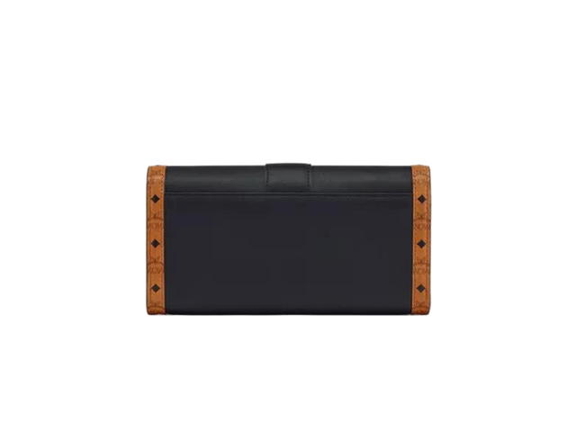 MCM MCM Large Tracy Chain Wallet In Spanish Calf Leather With 24k Gold-Plated Metal Hardware Black - view 3