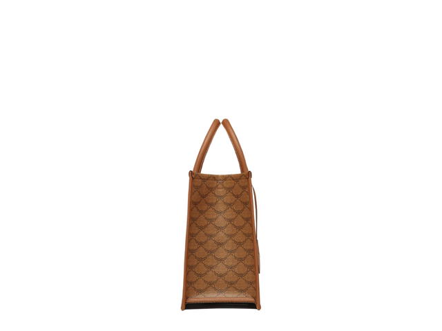MCM MCM Medium Himmel Tote In Lauretos Cognac With Natural Nappa Leather Cognac - view 3