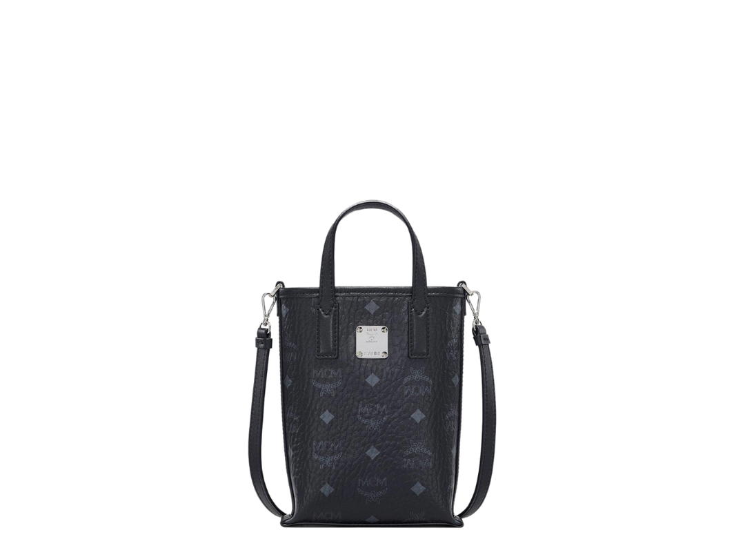 MCM MCM Mini Aren Crossbody Bag in Visetos Black