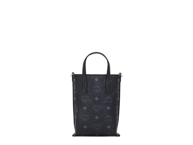 MCM MCM Mini Aren Crossbody Bag in Visetos Black - view 2