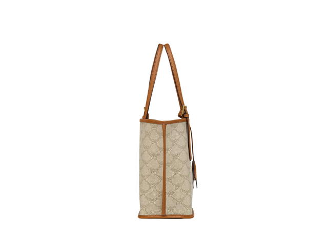 MCM MCM Mini Himmel Shopper In Lauretos With Natural Nappa Leather Beige Oatmeal - view 2