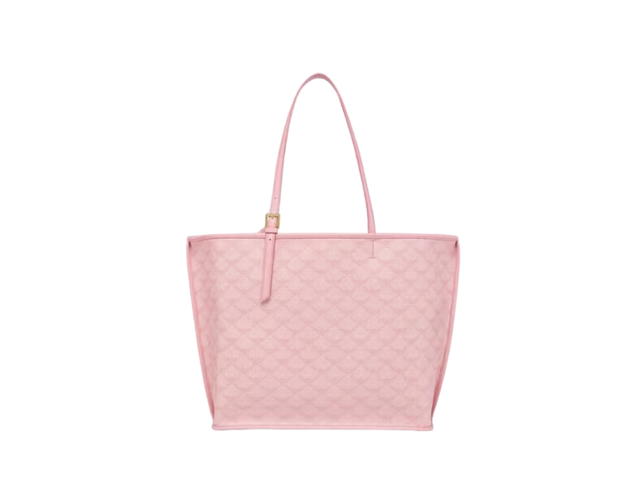 MCM MCM Mini Himmel Shopper In Lauretos With Natural Nappa Leather Pink - view 2