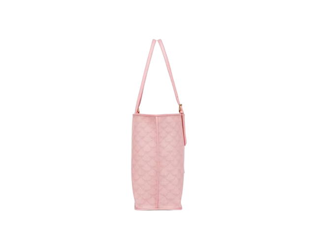 MCM MCM Mini Himmel Shopper In Lauretos With Natural Nappa Leather Pink - view 3