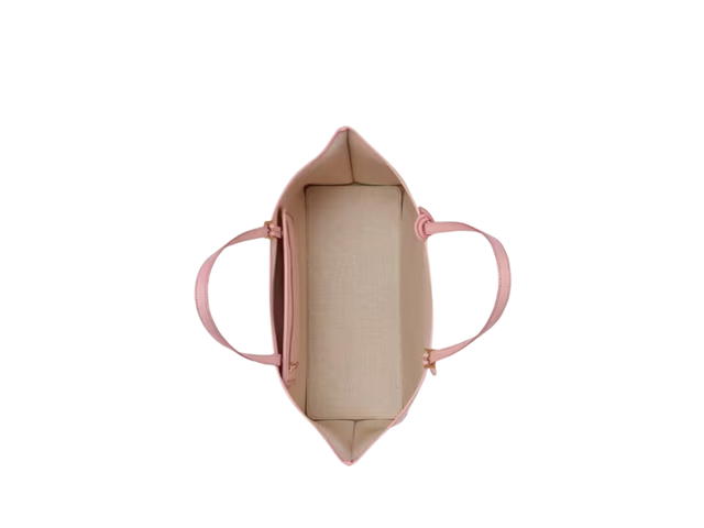 MCM MCM Mini Himmel Shopper In Lauretos With Natural Nappa Leather Pink - view 4