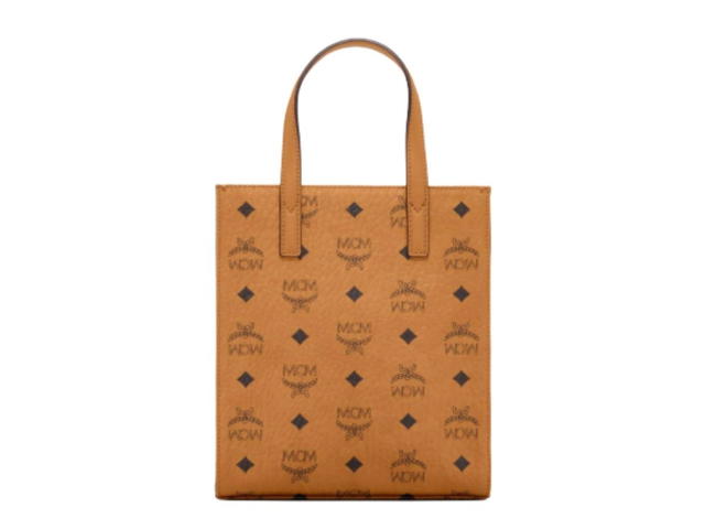 MCM MCM Mini Klassik Tote in Visetos Cognac - view 2