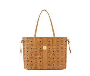 Buy MCM Reversible Liz Shopper Medium In Visetos Monogram Coated Canvas With 24K Gold-Plated Metal Hardware Cognac at Sasom – Authentic and Ready to Ship