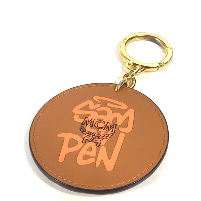 MCM MCM SAMBYPEN collaboration Visetos Logo Rhinestone Bunny Bag Charm Key Holder - view 3