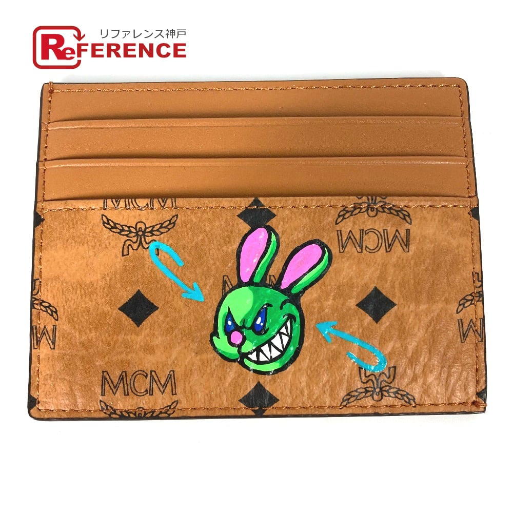 MCM MCM SAMBYPEN collaboration Visetos Rabbit Business Card Holder Card Case Unused